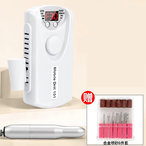 Caja Organizadora Transparente para Brocas de Uñas Inteligentes, Brochas de Maquillaje y Pinzas, Venta al Por Mayor - Product Image 1
