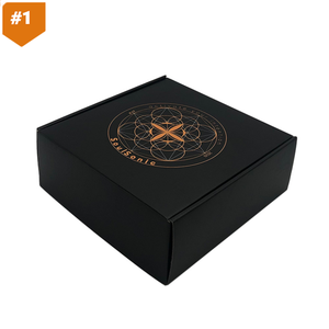 Boîte d'emballage postale ondulée noire pour petites entreprises Petites boîtes d'<span class=keywords><strong>envoi</strong></span> <span class=keywords><strong>postal</strong></span> - Product Image 4