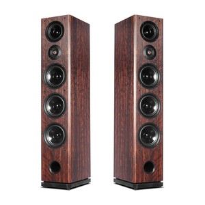 Cao cấp tháp 2.0 loa phía trước phòng khách ba tần số thụ động Hifi loại sàn nhà Loa gỗ Stereo - Product Image 1
