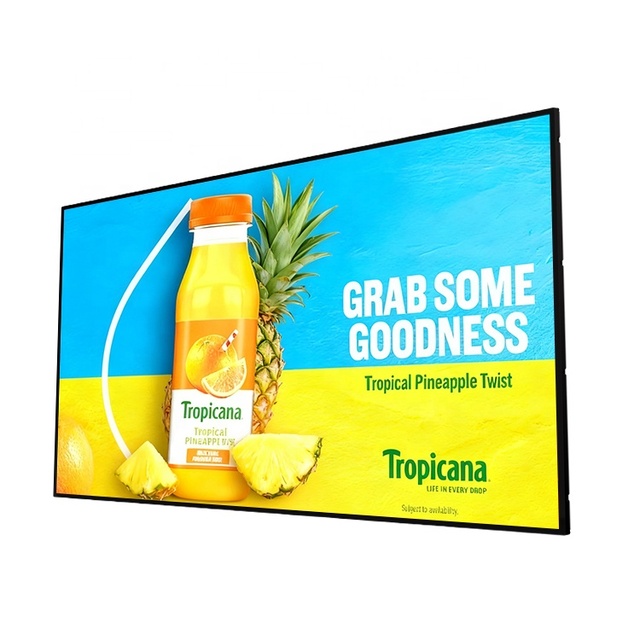Factory Price 43 Inch Wall Mounted Advertising Screen Android OEM Digital Display for Retail Store Use for Shop Window Display