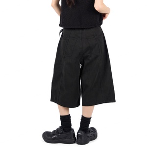 Prix de gros Short Bermuda 100% Coton Double Teinture Logo Personnalisé Mode Streetwear Hip Hop Short Cargo Multi-poches - Product Image 6