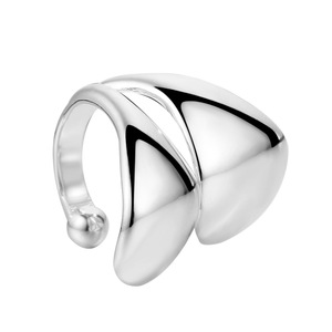 <span class=keywords><strong>Orecchini</strong></span> a Cerchio in <span class=keywords><strong>Argento</strong></span> Sterling 925 Placcato Oro 18K, Doppio Strato, Lavorazione Artigianale, Clip per Orecchio, Gioielli Senza Piercing - Product Image 6