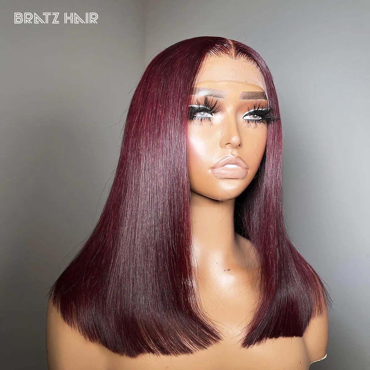 Perruque bob Bourgogne