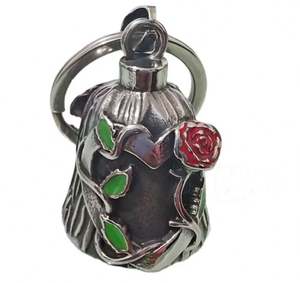 Porte-clés moto en alliage tendance, mousqueton en laiton et zinc avec impression UV pour clés - Product Image 3