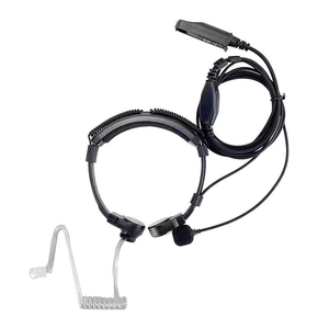 Telescópico garganta Mic auriculares para Sepura <span class=keywords><strong>UV9R</strong></span> UV-9R más <span class=keywords><strong>BF</strong></span>-A58 <span class=keywords><strong>BF</strong></span>-9700 T57 T56 T58 Radio de dos vías Walkie Talkie Radio auricular - Product Image 4