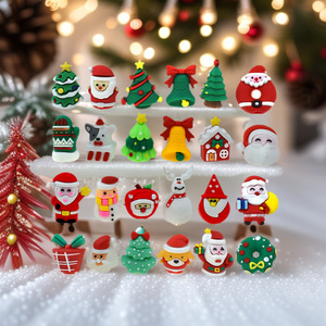 Regalo Promocional Personalizado para Niños, Adornos de Bolígrafo de PVC con Cuentas de Dibujos Animados en 3D, Tapa de Lápiz con Temática de Navidad y Halloween, Adorno de Silicona para Bolígrafo - Product Image 3