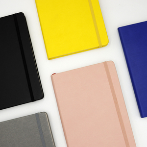 Couverture rose de haute qualité Pop Vintage A5 Carnet de notes promotionnel en cuir véritable Journal pour filles - Product Image 4