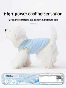 Wholesale Custom Breathable Pet Harness Vest Cool Summer Dog Clothing Fashion Casual Puppy <b>Clothes</b> Small Medium OEM - Product Image 3