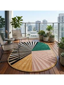 Alfombra de Lana Natural Hecha a Mano, Alfombra de Lujo para Sala de Estar Moderna, Minimalista, Boho, Decoración de Dormitorio, Colores Personalizados - Product Image 5