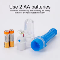 Lampe de pêche à LED pour bateau Bouée étanche Outil de leurre électronique Jour/Nuit Kit de sécurité électronique Contrôle de la lumière