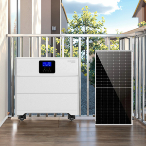 10KW All-In-One Solar <b>48V</b>/51.2V 200ah 10kwh Lithium Ion <b>Battery</b> Stackable Modular Home Solar System 100ah 300ah Options - Product Image 2