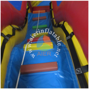 Tobogán Acuático Inflable <span class=keywords><strong>Ondulado</strong></span> con Piscina, Tobogán de Doble Carril de Grado Comercial para Niños y Adultos, Ideal para Fiestas y Eventos de Verano en el Patio Trasero - Product Image 4