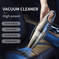 Mini USB Rechargeable sans fil portable Portable humide sec maison Auto cheveux aspirateur petit aspirateur de voiture sans fil