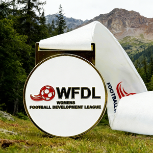 Médailles de football personnalisées en métal avec ruban pour la Coupe du <span class=keywords><strong>Monde</strong></span> 2026 États-Unis, Canada, Mexique - Product Image 1