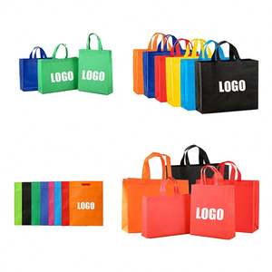Custom Logo Eco-Friendly Non-Woven PP <b>Bag</b> Waterproof MOQ 500pcs Screen Pattern Carry <b>Bag</b> Shopping <b>Bag</b> - Product Image 2