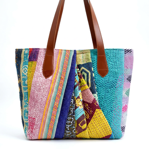 Manufacturer Unique Design Indian Printed Kantha Beach <b>Bag</b> - Product Image 1