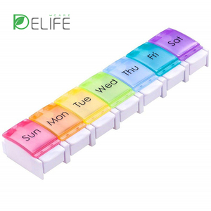 plastic pill box organizer 7 days