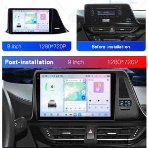 แผงหน้าจอสัมผัส15.0แอนดรอยด์4 + 64GB เฮดยูนิตสำหรับรถยนต์โตโยต้า C-HR 2016-2018 LHD - Product Image 5