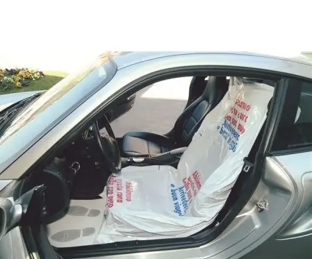 Disposable car seat cover PE/Non-woven Disposable Car Seat Cover