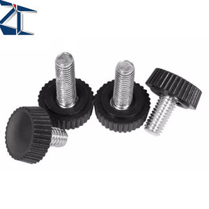 Harga Factaory M3 M4 M5 M6 bulat kenop Bakelite pegangan dapat disesuaikan Set jempol plastik kenop sekrup kepala sekrup jempol - Product Image 3