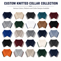 Col en tricot côtelé hautement élastique pour polo, bordure en tricot plat, accessoires de col pour T-shirt, usine de vêtements, personnalisation OEM ODM