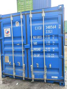 Cheap Used 20GP Standard <b>Shipping</b> Container, Watertight CSC Certified <b>Box</b> for Sea Transport & Storage - Product Image 1