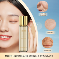 PUJIANA Lotion hydratante anti-rides raffermissante au lait en cristal liquide pour le visage pour les femmes réduisant les ridules, hydratante et douce quantité minimale de commande
