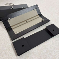 Carte d'en-tête pour cintre en tissu, emballage en papier pour cintre, cintre pour échantillon de tissu, cartes d'en-tête pliables pour échantillons de tissu