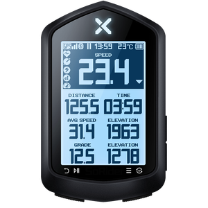 คอมพิวเตอร์จักรยาน XOSS NAV GPS ไร้สาย พร้อมเซ็นเซอร์ ANT+ วัดความเร็วแบบดิจิตอลอัจฉริยะ - Product Image 1