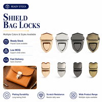 Serrures à torsion en métal personnalisées pour sacs à main, ensemble de fermoirs en métal multicolores pour la décoration de sacs à dos, accessoires de serrures à torsion