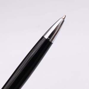 Bolígrafos de Lujo con Logotipo Personalizado, Bolígrafos Clásicos de Metal Negro y Plateado con Cuerpo de Plástico, Elegantes Bolígrafos de Rodillo y Pluma Estilográfica para Promociones - Product Image 6