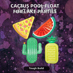 Grand transat gonflable en forme de cactus du désert pour adultes, parfait pour la piscine, la plage, le lac ou les fêtes - Product Image 2