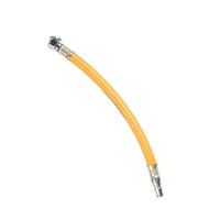 Tuyau de gonflage universel pour pneus, buse robuste anti-fuite, jauge de pression facile à utiliser pour voiture, moto, vélo