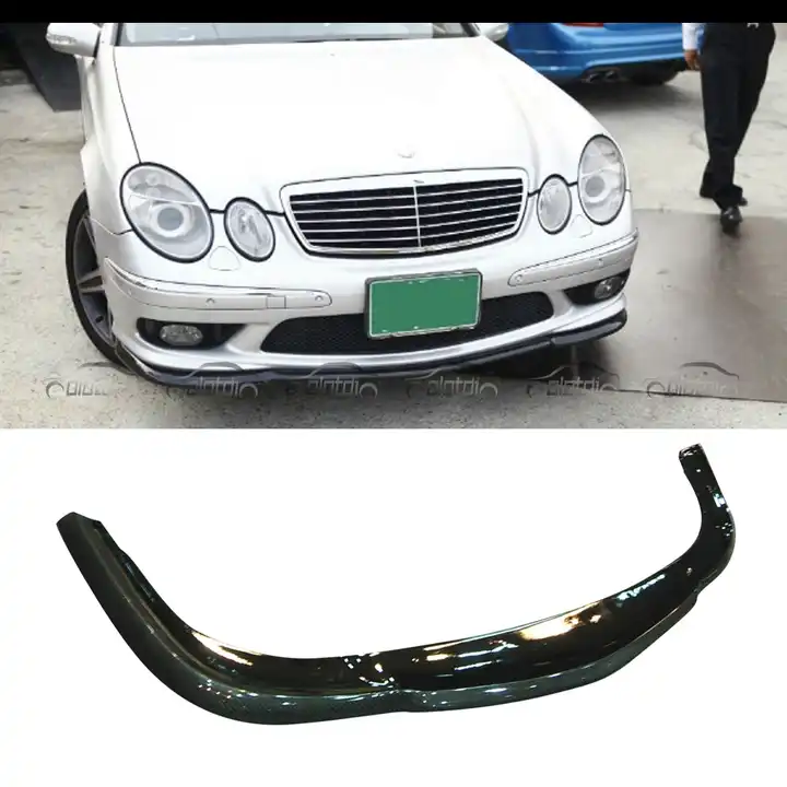 OLOTDI Carbon Fiber Front Bumper Lip Splitters for Mercedes-BENZ