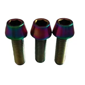 auto fastener and clip titanium bolts for Bicycle snap buttons fastener