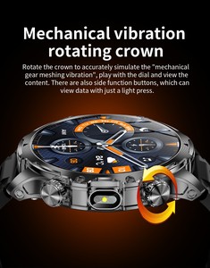 Reloj Inteligente Deportivo AK75 para Exteriores con Pantalla Grande <span class=keywords><strong>de</strong></span> 1.9 Pulgadas para Llamadas Bluetooth, Frecuencia Cardíaca, Oxígeno en Sangre, Posicionamiento, <span class=keywords><strong>Asistente</strong></span> <span class=keywords><strong>de</strong></span> Voz con IA - Product Image 5