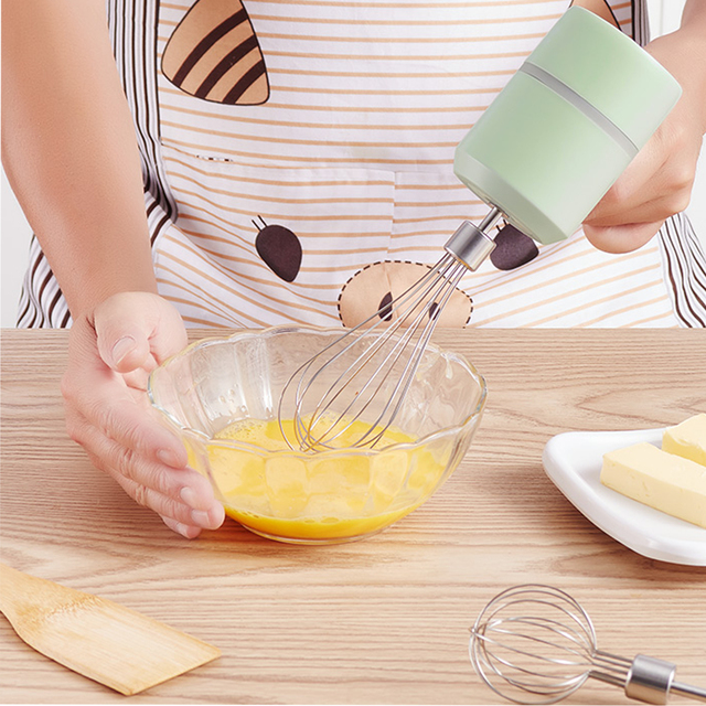 Electric 3-speed Speed Regulation Two-in-one Wireless Portable Manual Outdoor Household Egg Beater Food Mixer Blender