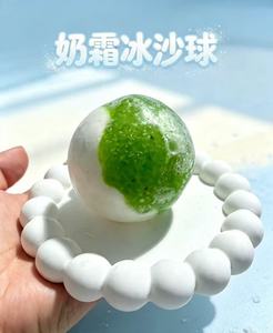 Pallina antistress squishy fatta a mano, edizione natalizia, con olio <span class=keywords><strong>di</strong></span> cocco, giocattolo sensoriale da spremere. - Product Image 2