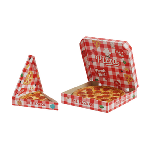 Cajas De Pizzas, Caja De Pizza Para Llevar, Triángulo Único De Lujo Mini 10 12 14 Pulgadas Rectangular Negro Personalizado Caja De Pizza - Product Image 4