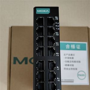 Commutateur Ethernet industriel rapide non géré Moxa EDS-2016-ML à 16 ports, 10/100BaseT(X) RJ45, double entrée redondante 12/24/48V - Product Image 3