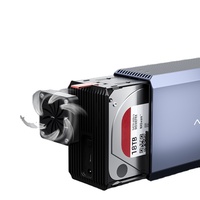 Carcasa de Aluminio para Discos Duros Akasis USB30, 25/35 Pulgadas, SATA, Unidad de Disco Duro Mecánica, RAID, Transmisión de Alta Velocidad