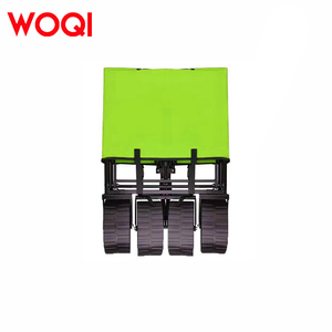 वूकी बड़ी क्षमता स्टील पोर्टेबल तह ट्रॉली गाड़ी फैशनेबल अन्य कैंपिंग सामान गार्डन बीच वैगन - Product Image 4