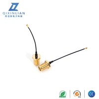 Conector hembra impermeable RP SMA Cable de terminal U.FL con tipo de conector coaxial RF