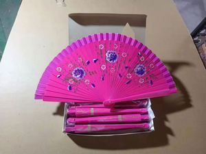 Abanicos de Mano Plegables de Bambú Personalizables de 23 cm con Acabado de Madera Lacada, Impresos por Ambos Lados, de España - Product Image 5