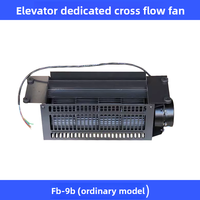Ventilateur d'évacuation horizontal Hengda FB-9B pour cabine de monte-escalier, moteur à roulement spécial, 220V, accessoires spéciaux