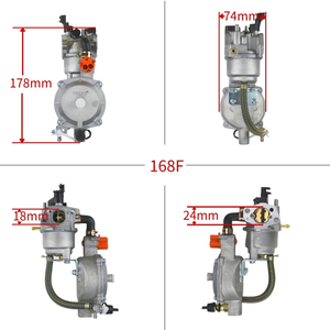 Kit de conversion double carburant GPL/GN Neuf 168F 170F GX200 GX160 2KW 3KW 4KW 5KW 6.5HP 7.5HP <span class=keywords><strong>Carburateur</strong></span> Métallique Haute Performance JK 1 - Product Image 2