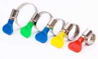 Collier de serrage à vis sans fin de style allemand de haute qualité avec poignée à clé, coloré et varié, pour fixation sécurisée - Vente en gros usine