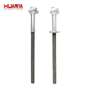 30mm SiC tubes of S type thermocouple for salt bath furnace 1500 degree