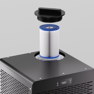 IcegalaxBán máy làm lạnh nước cho phòng tắm tập thể dục phục hồi Băng tắm trị liệu hệ thống làm mát 1HP lạnh Plunge Máy làm lạnh - Product Image 3