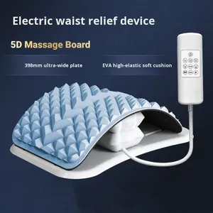 Support <span class=keywords><strong>lombaire</strong></span> pour le soutien des disques vertébraux, correcteur de posture pour le dos, coussin pour soulager les douleurs dorsales, dispositif de massage thérapeutique pour l'étirement de la colonne cervicale - Product Image 5